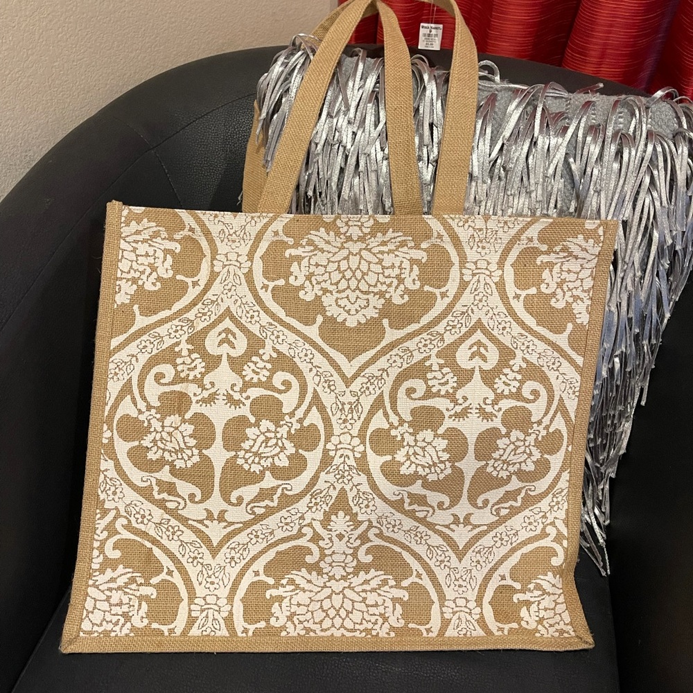 ECO OVERSIZED REUSABLE SHOPPING BEACH SWIM TOTE BAG NWT!